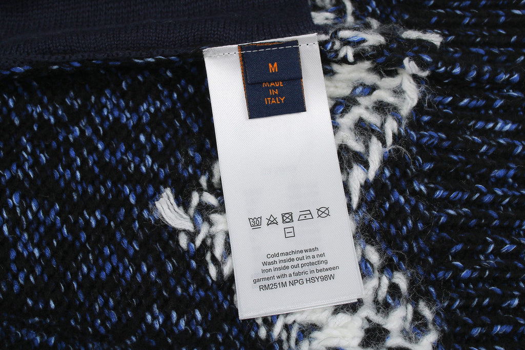 Louis Vuitton Mohair Knit Zipper Cardigan – 25SS