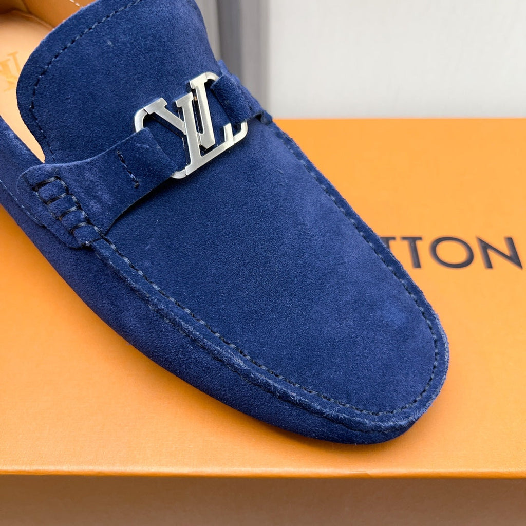 Louis Vuitton Pebbled Leather Driving Shoes