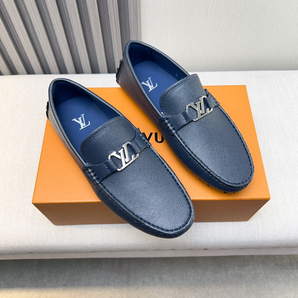 Louis Vuitton Pebbled Leather Driving Shoes