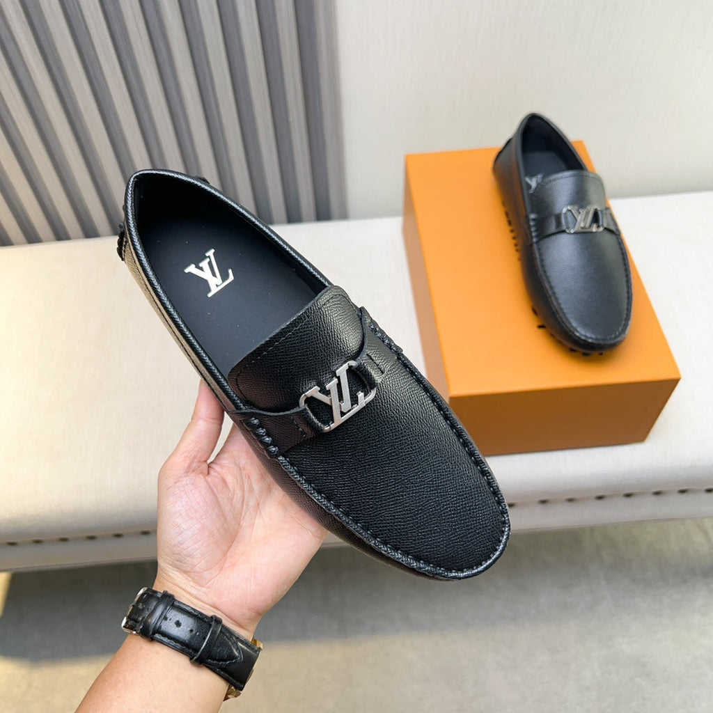 Louis Vuitton Pebbled Leather Driving Shoes