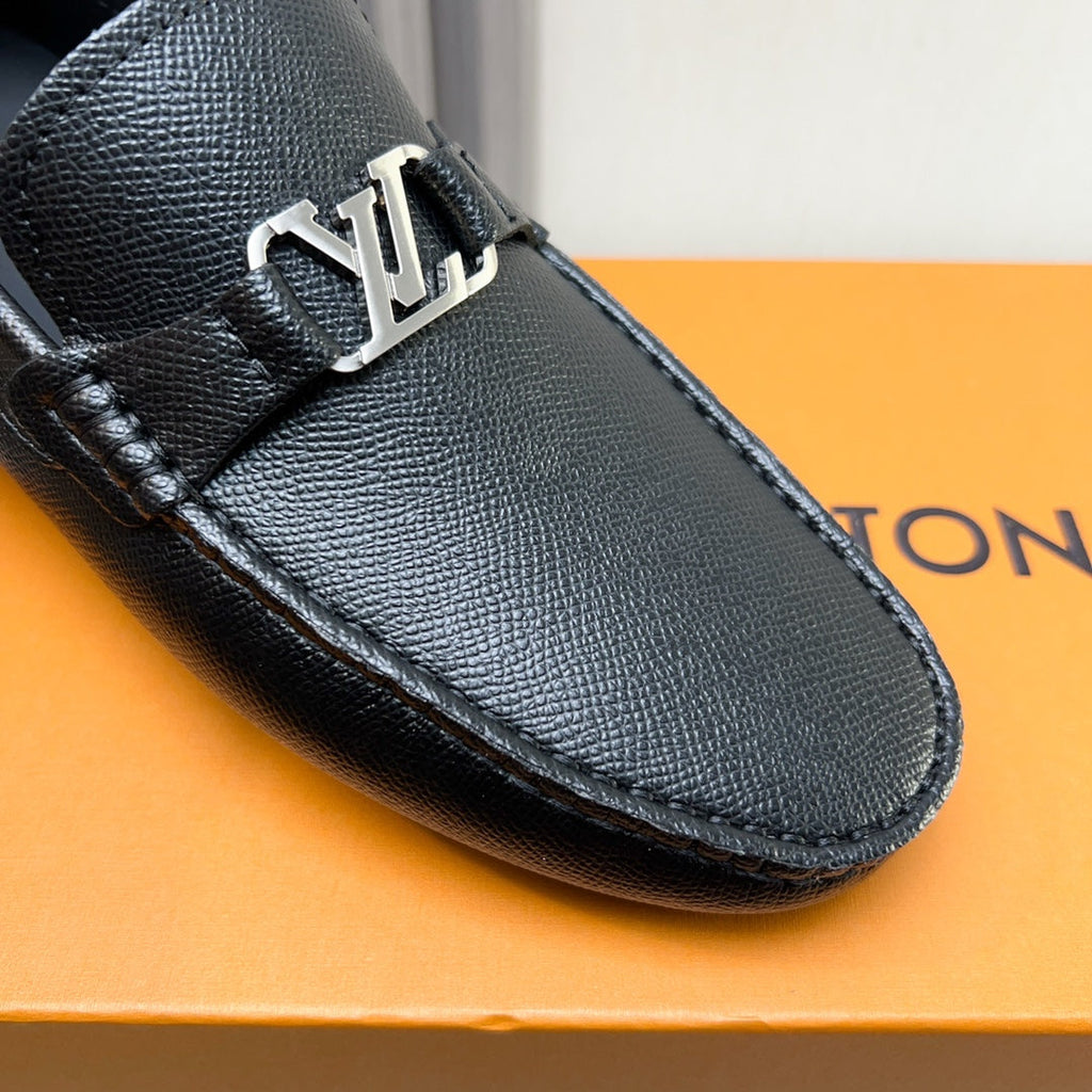 Louis Vuitton Pebbled Leather Driving Shoes