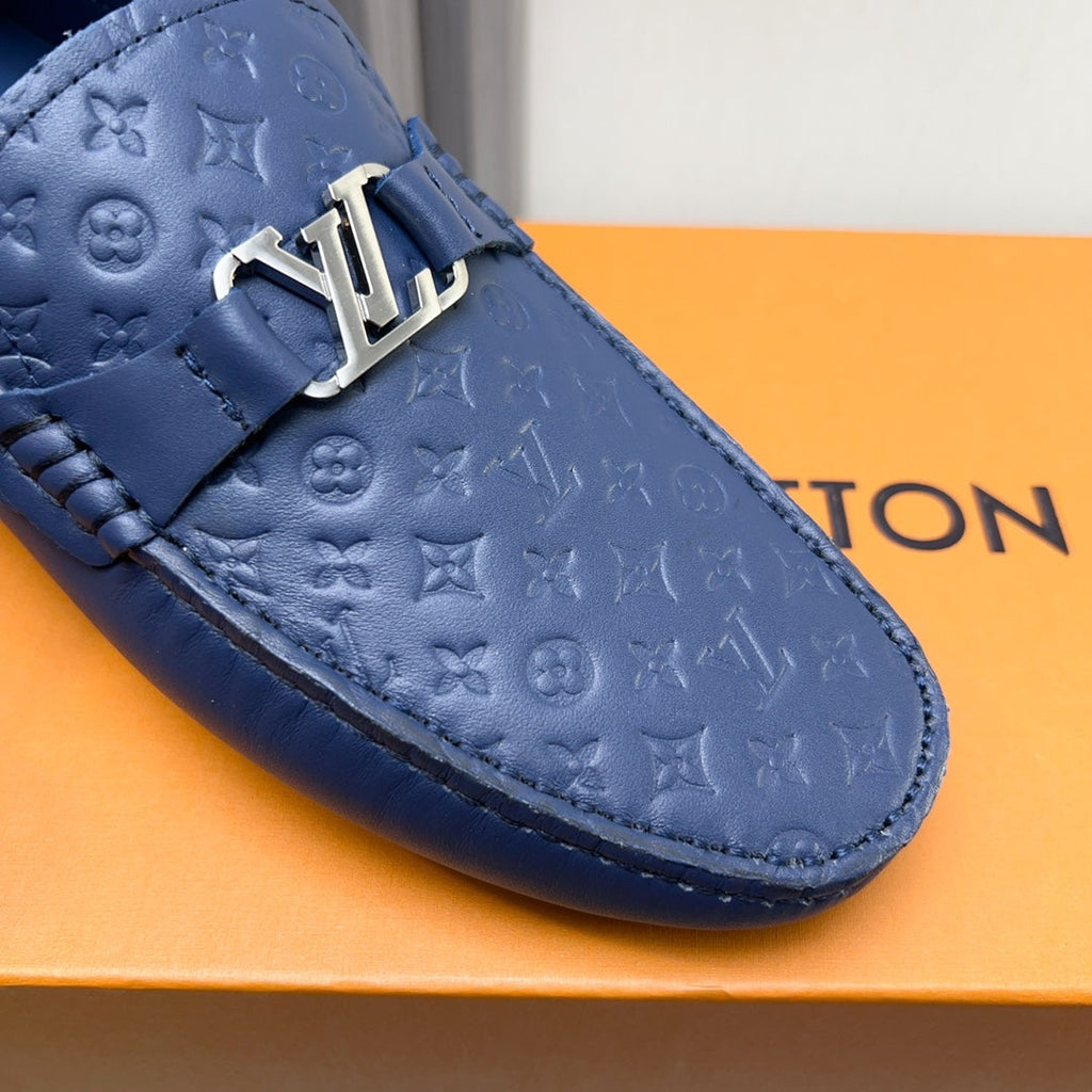 Louis Vuitton Pebbled Leather Driving Shoes