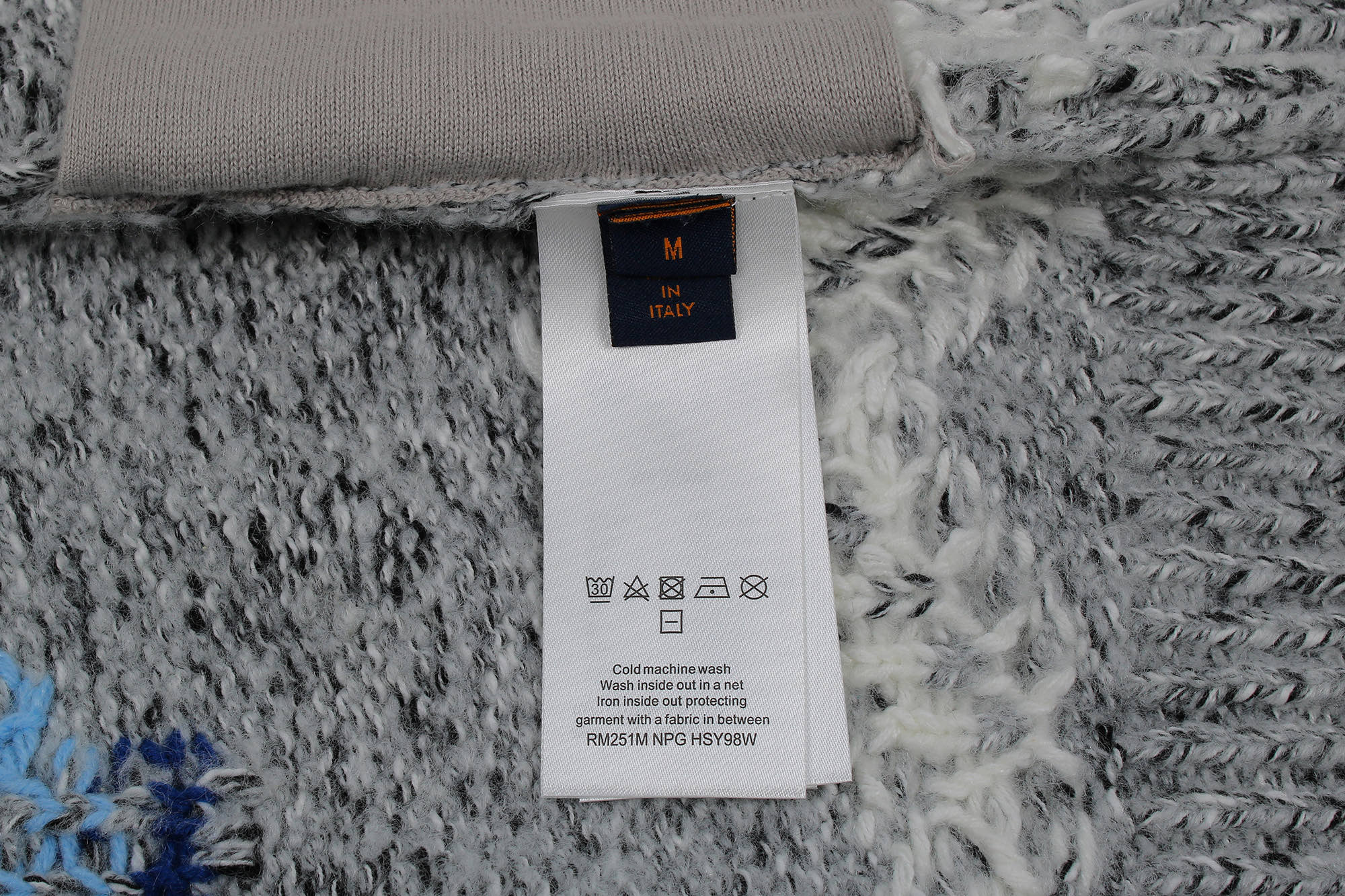 Louis Vuitton High-Neck Zipper Knit Sweater – 25SS