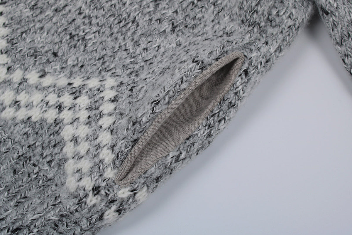 Louis Vuitton High-Neck Zipper Knit Sweater – 25SS