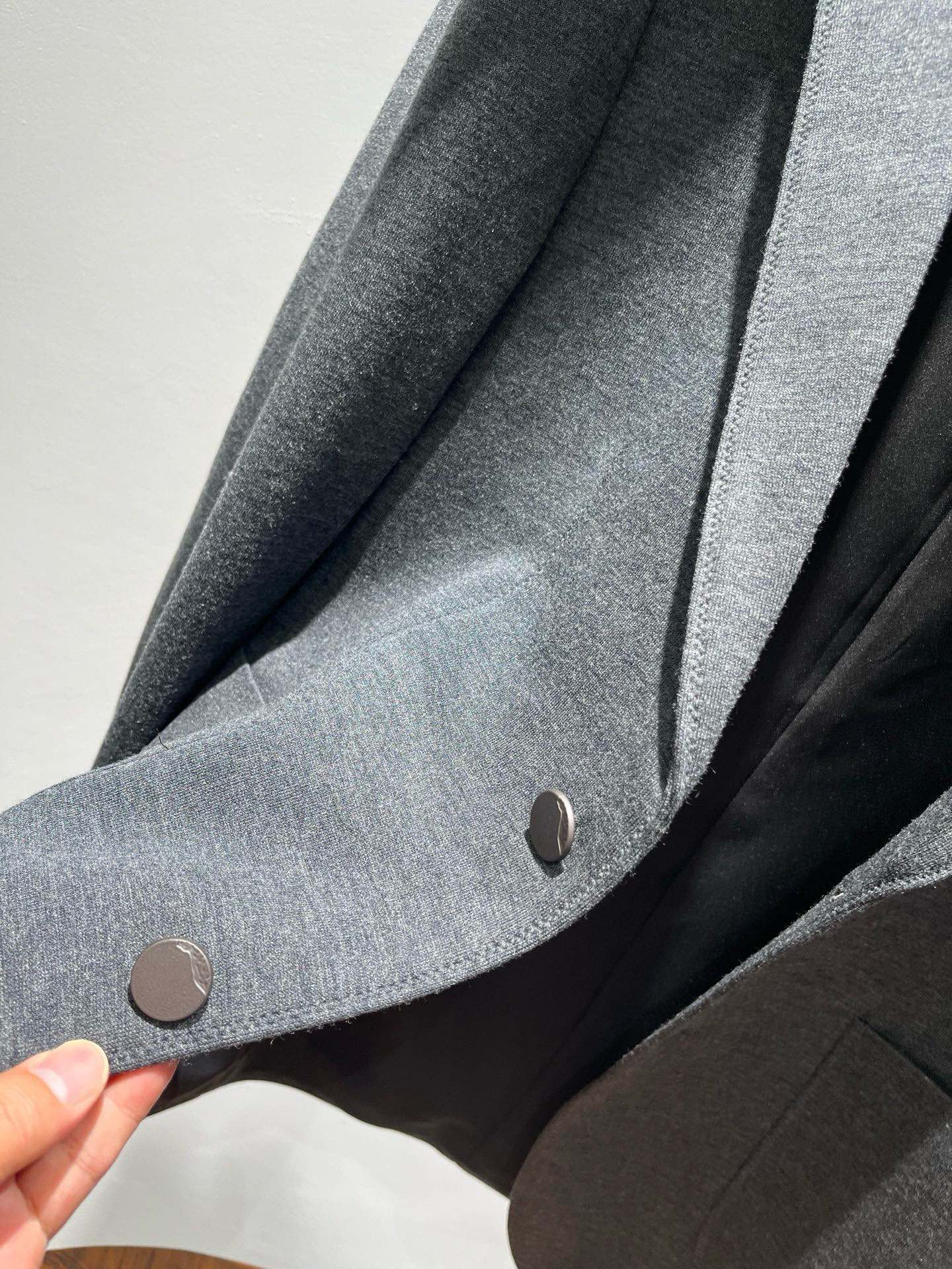 Zegna Men's Wool Houndstooth Blazer – 2025FW