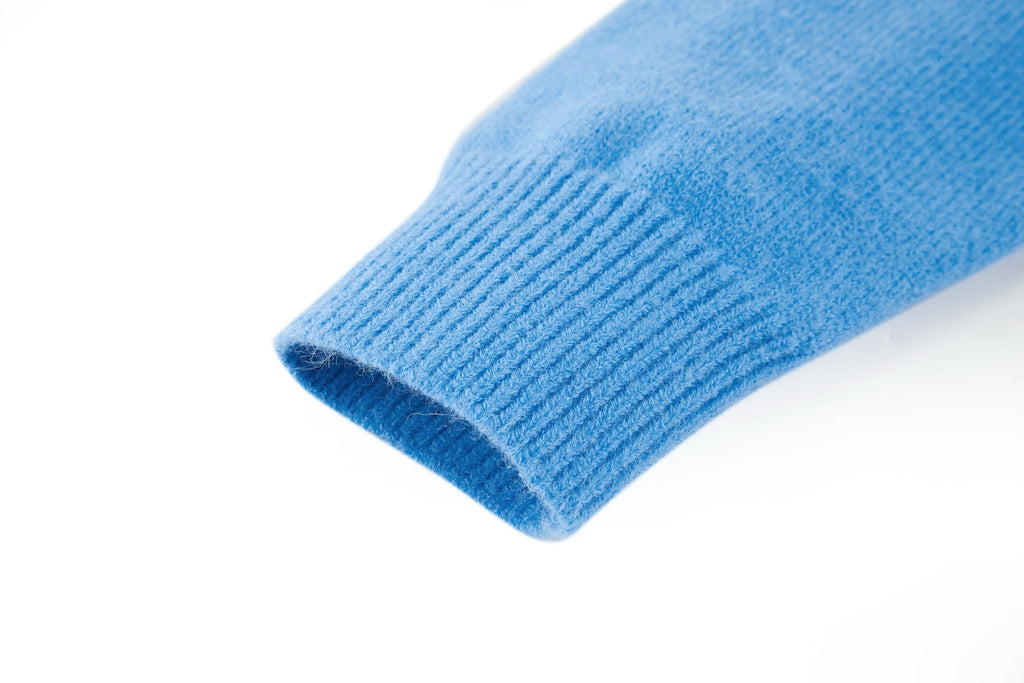 Celine Triomphe Embroidered Knit Sweater