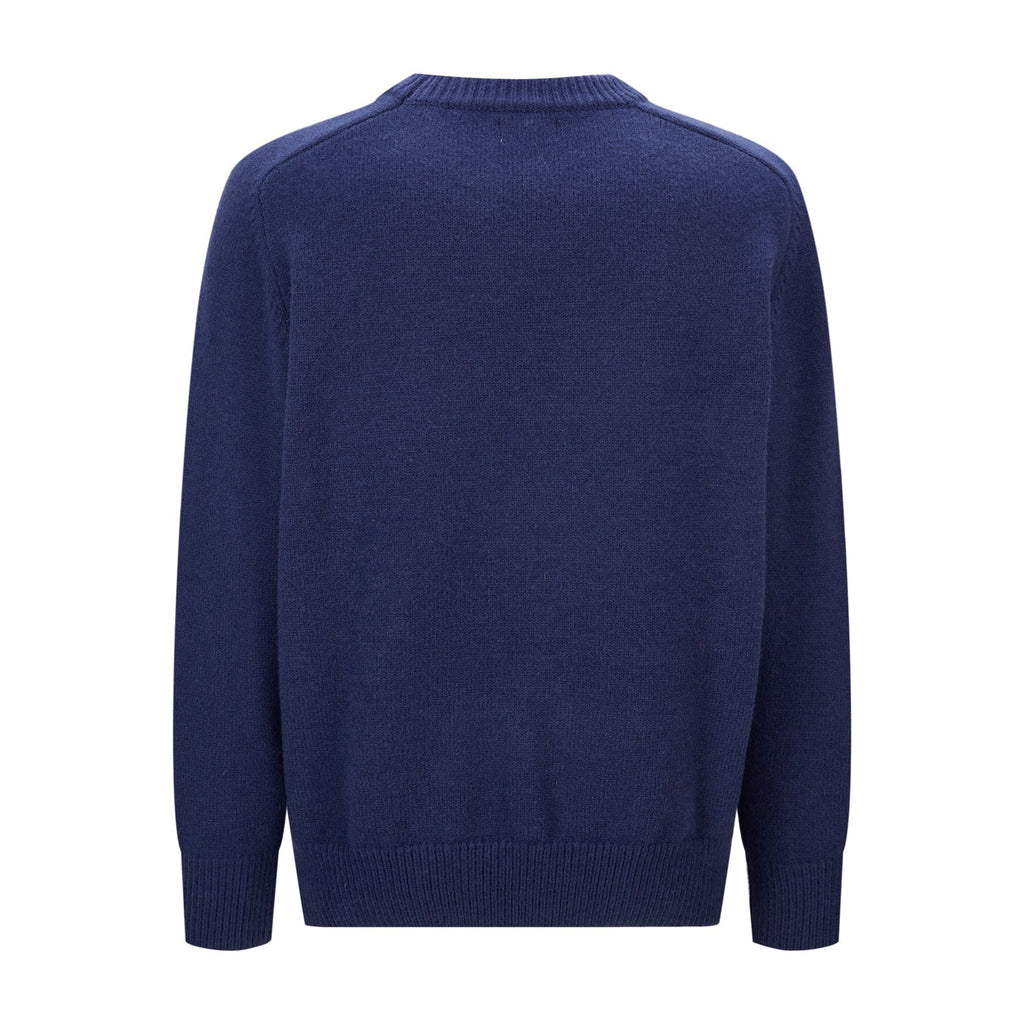 Celine Triomphe Embroidered Knit Sweater