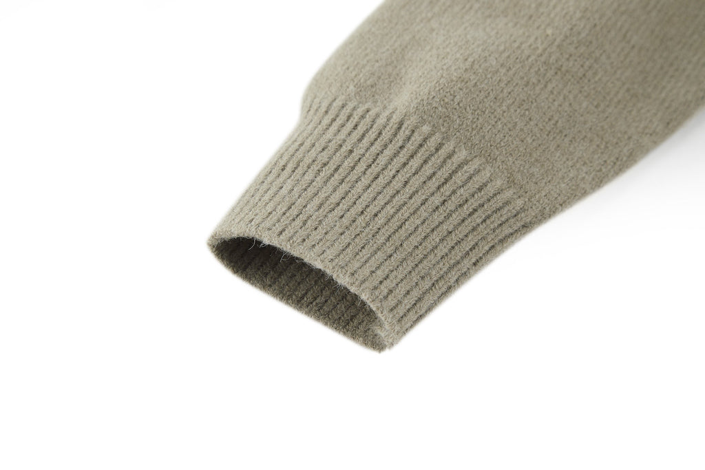 Celine Triomphe Embroidered Knit Sweater