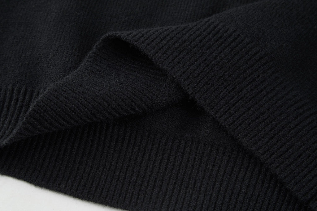 Celine Triomphe Embroidered Knit Sweater