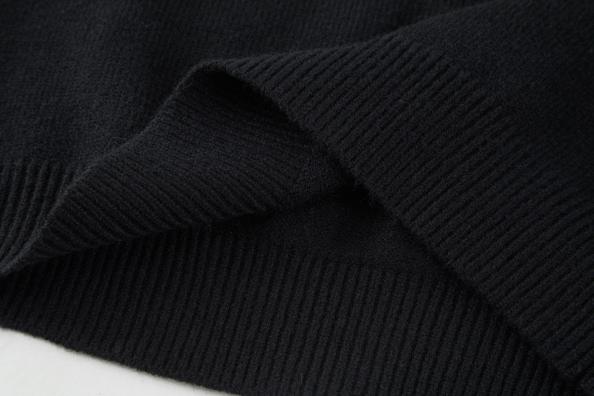 Celine Triomphe Embroidered Knit Sweater
