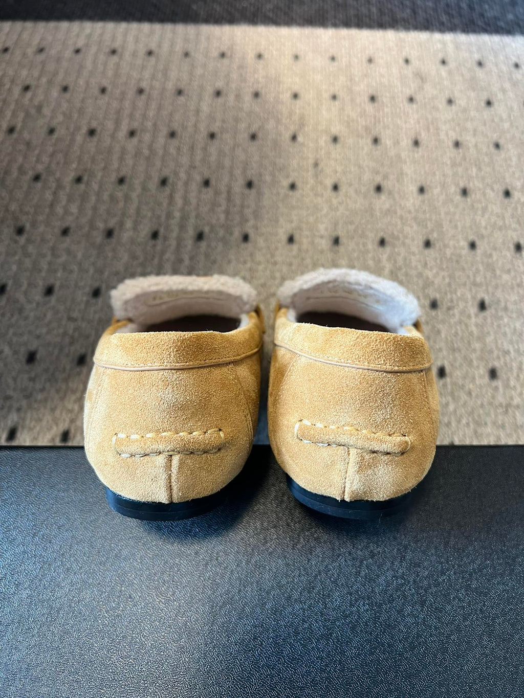 Dior Suede Fur-Lined Loafers – 25SS/FW