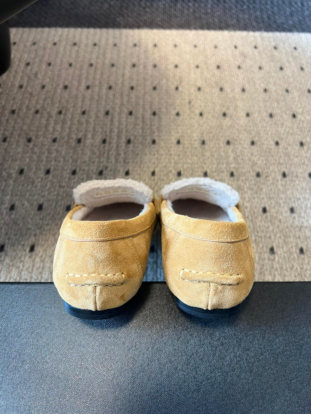 Dior Suede Fur-Lined Loafers – 25SS/FW