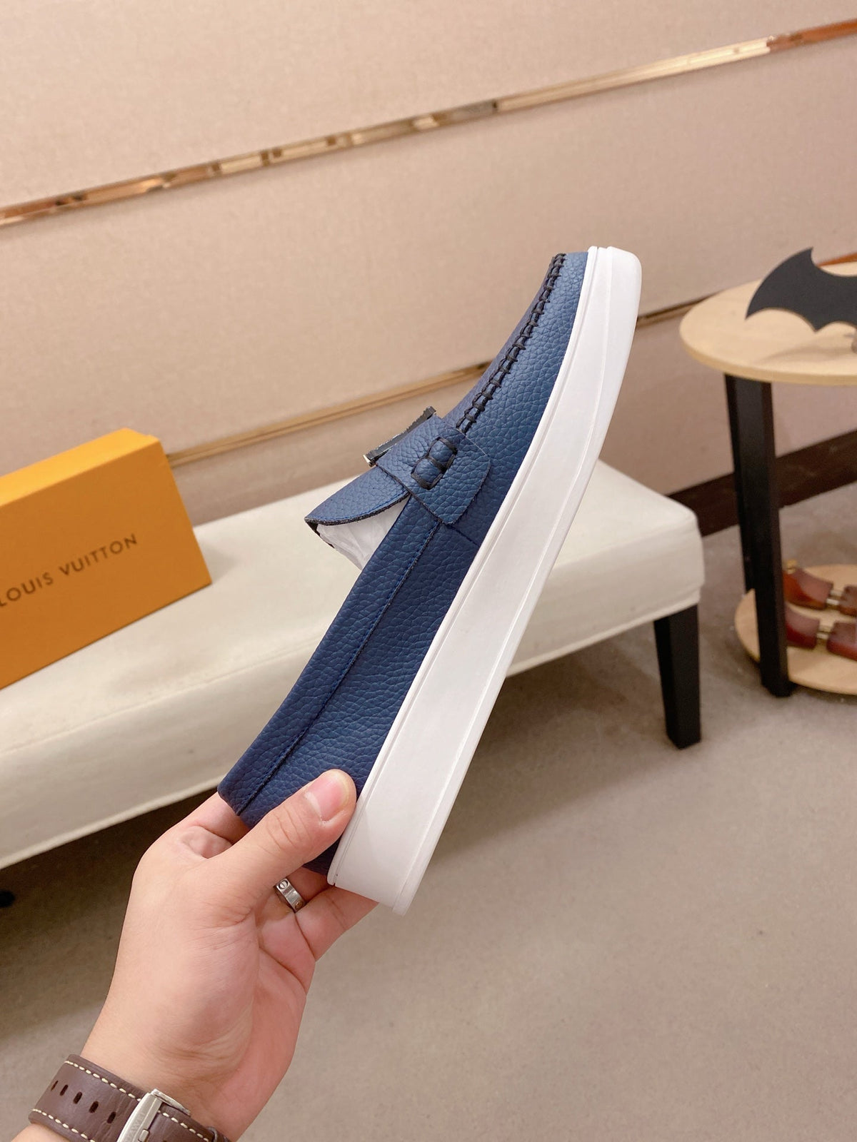 Louis Vuitton New Release Luxury Leather Loafers