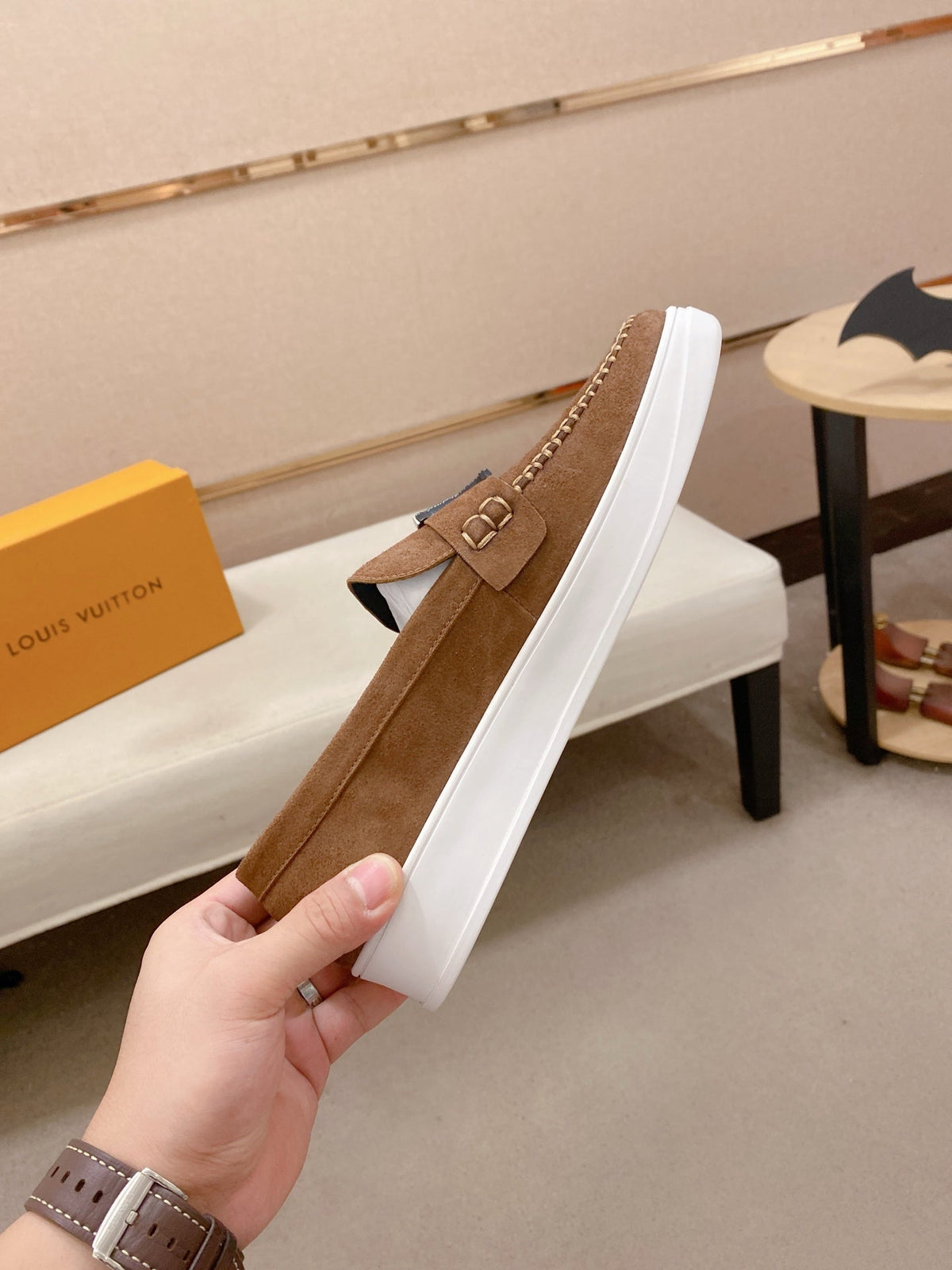 Louis Vuitton New Release Luxury Leather Loafers