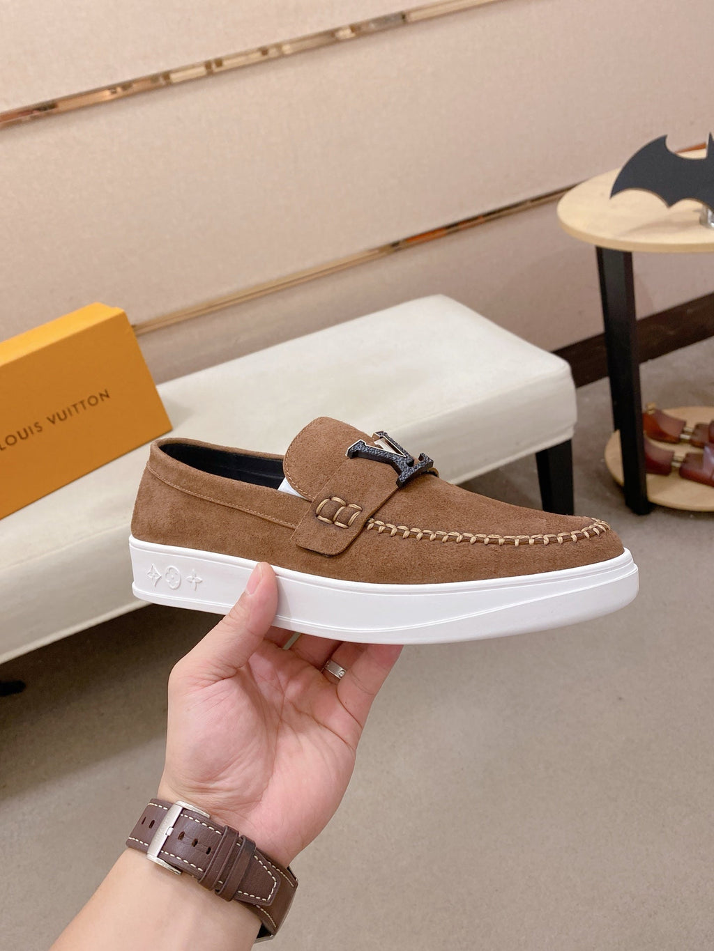 Louis Vuitton New Release Luxury Leather Loafers