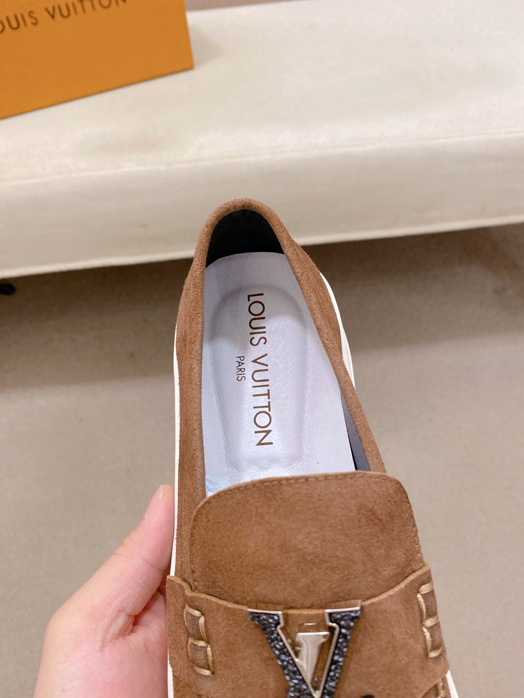 Louis Vuitton New Release Luxury Leather Loafers