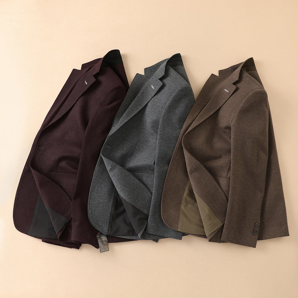 Zegna Men's Wool Houndstooth Blazer – 2025FW