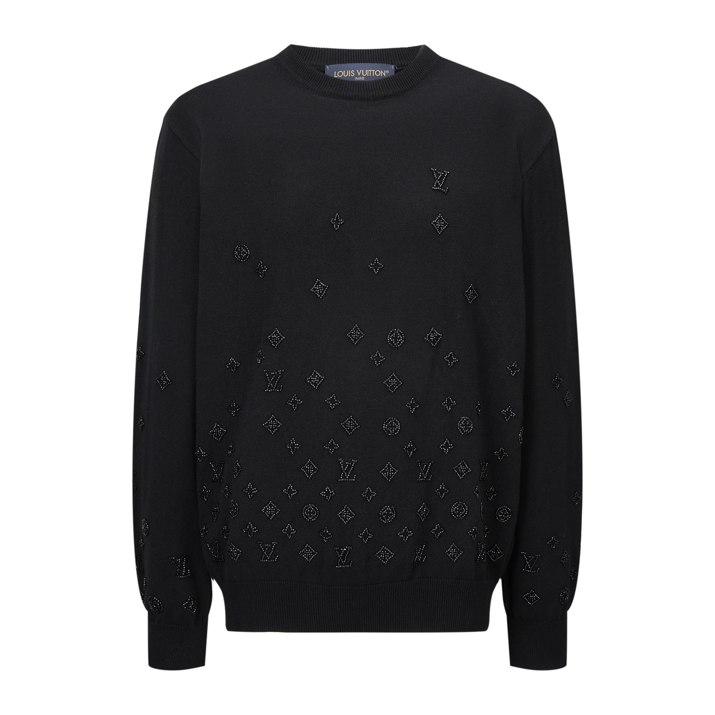 Louis Vuitton Gradient Beaded Knit Pullover