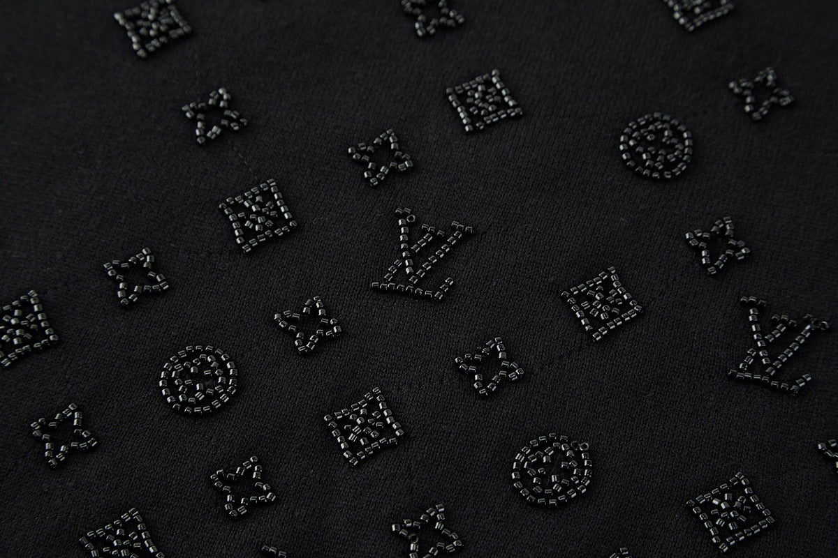 Louis Vuitton Gradient Beaded Knit Pullover