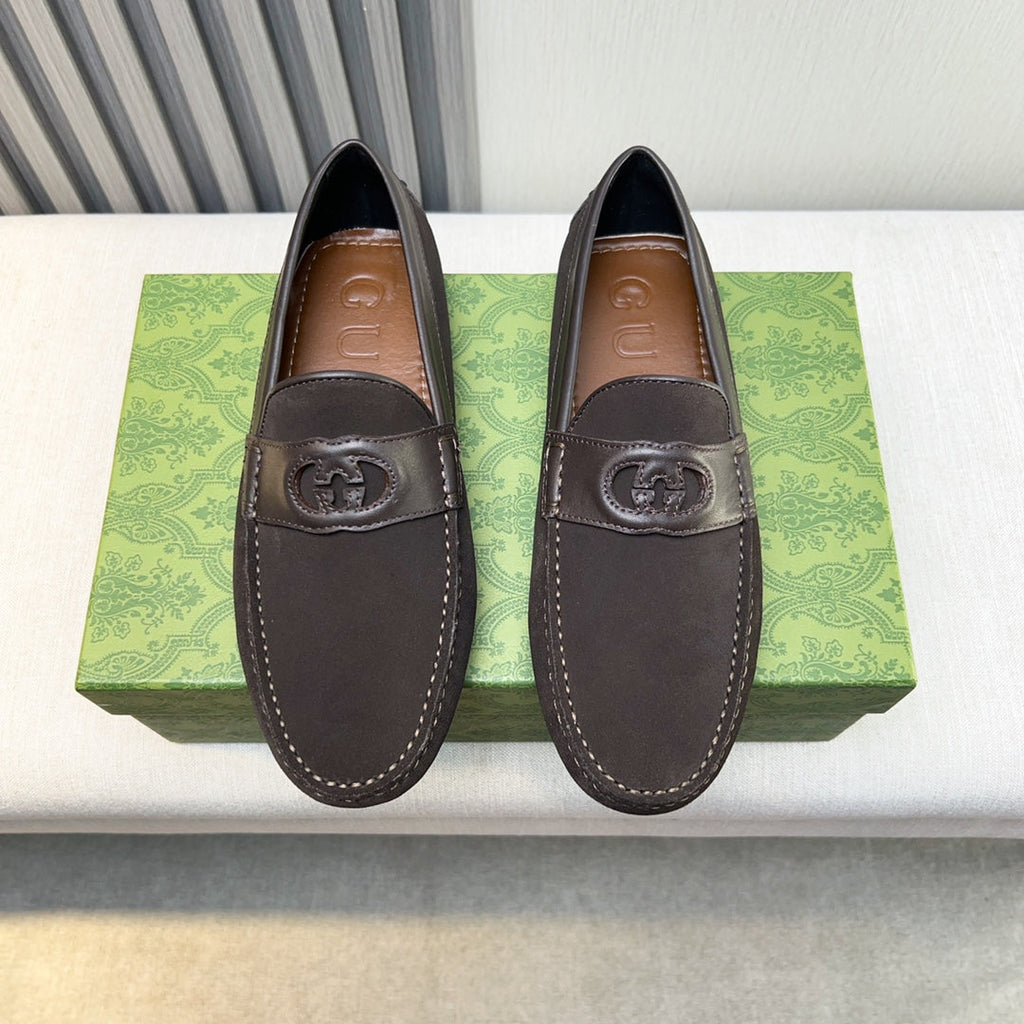 Gucci Premium Leather Loafers