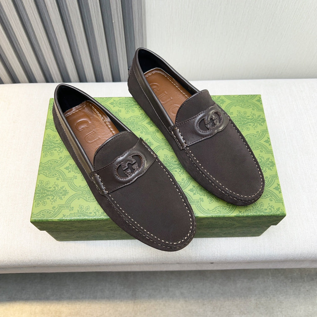 Gucci Premium Leather Loafers