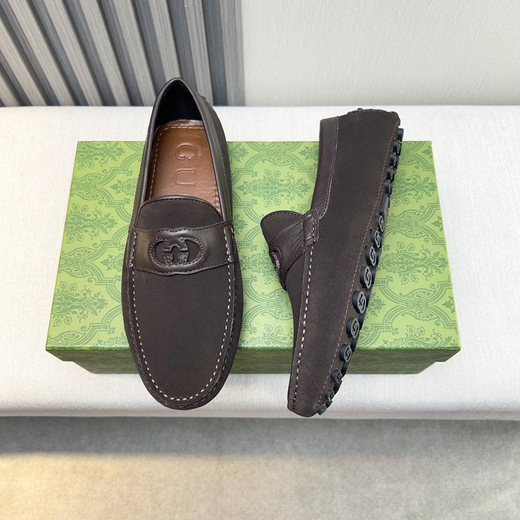 Gucci Premium Leather Loafers