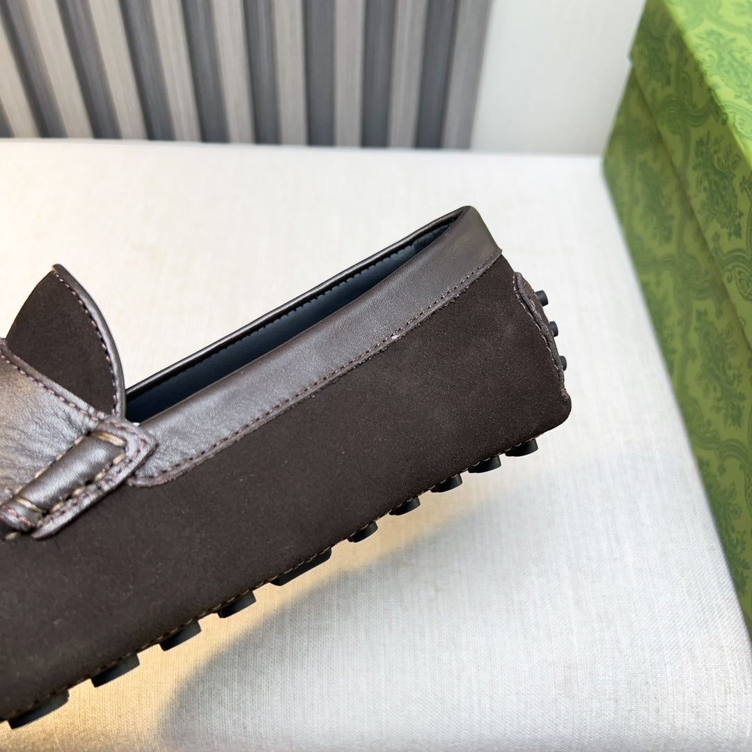 Gucci Premium Leather Loafers