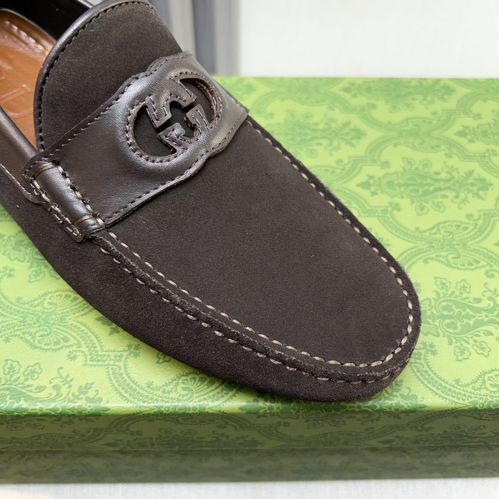 Gucci Premium Leather Loafers
