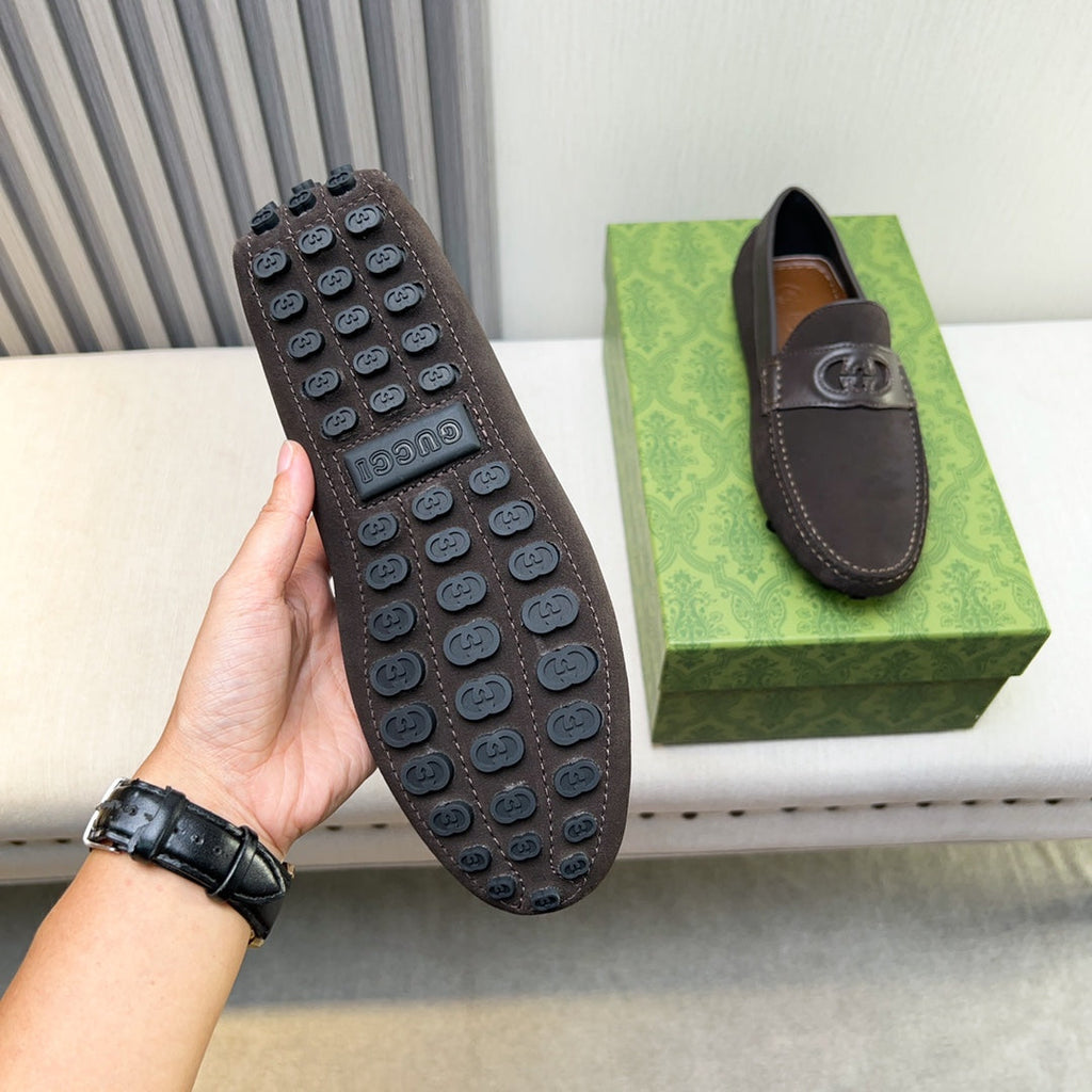 Gucci Premium Leather Loafers