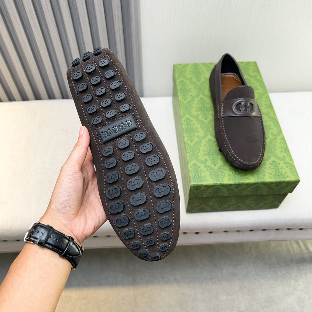 Gucci Premium Leather Loafers