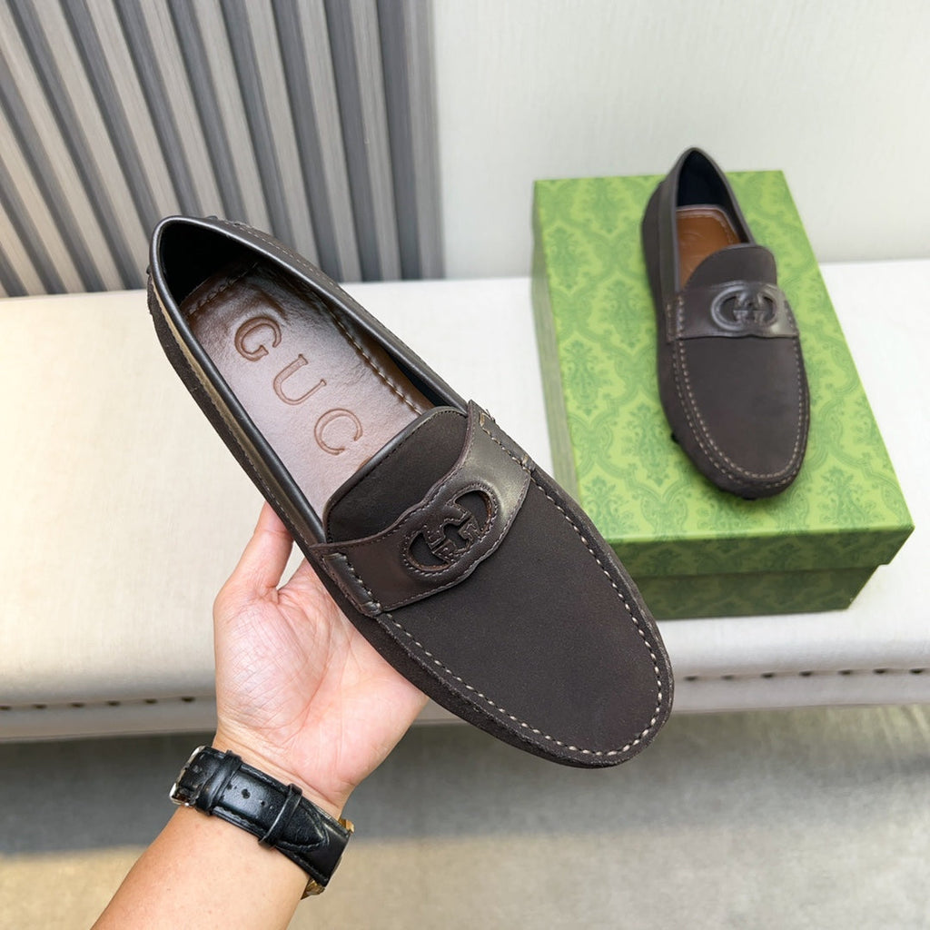 Gucci Premium Leather Loafers