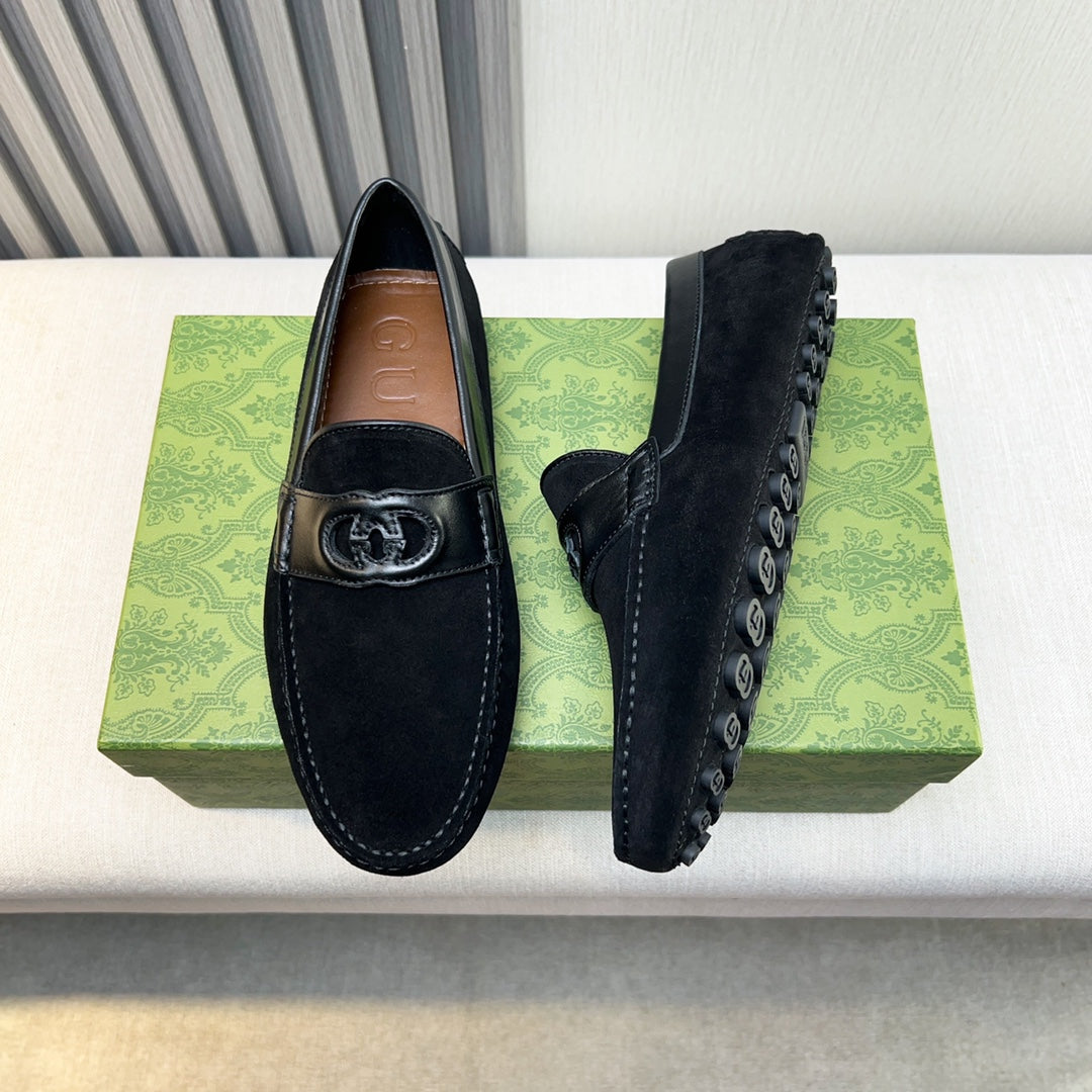 Gucci Premium Leather Loafers