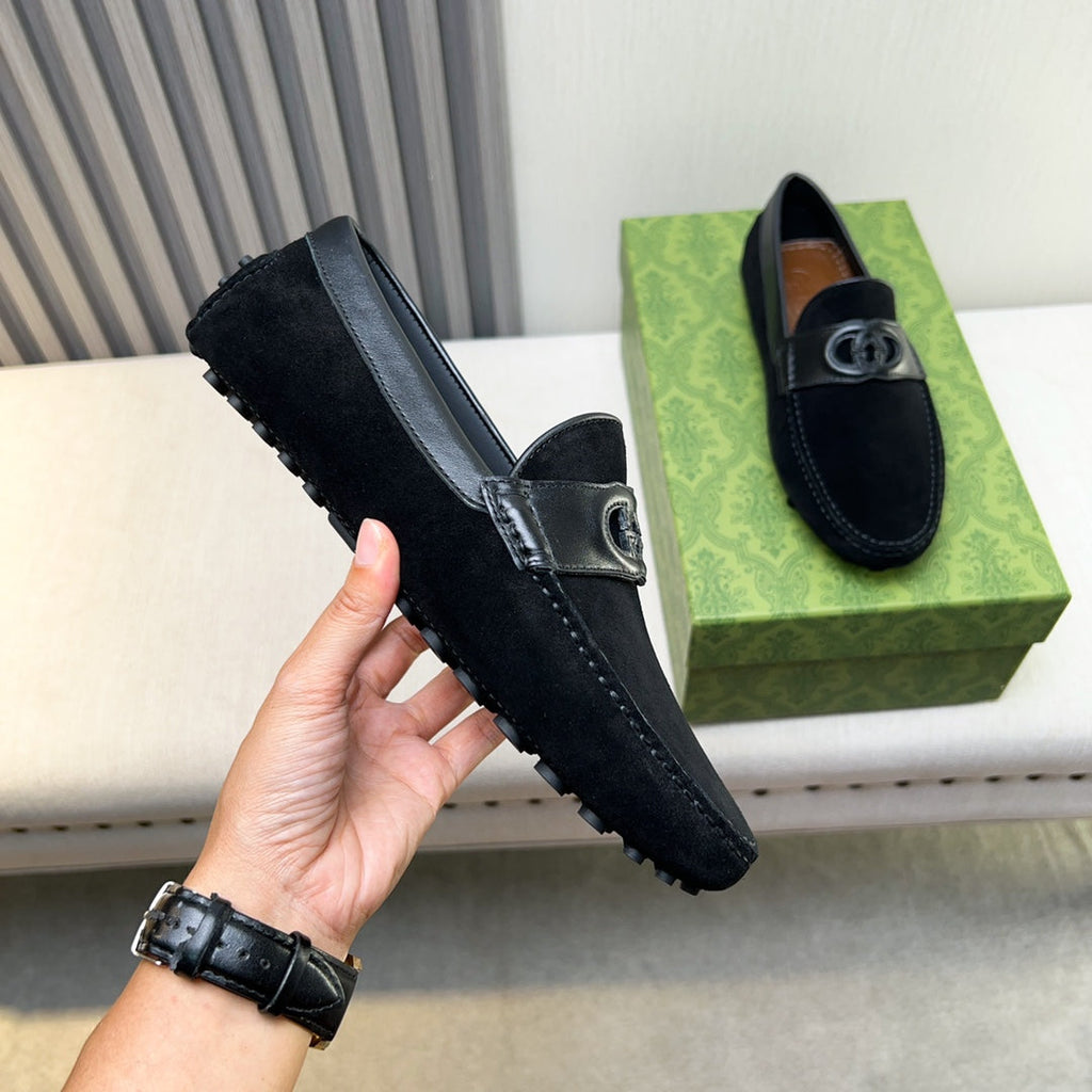 Gucci Premium Leather Loafers