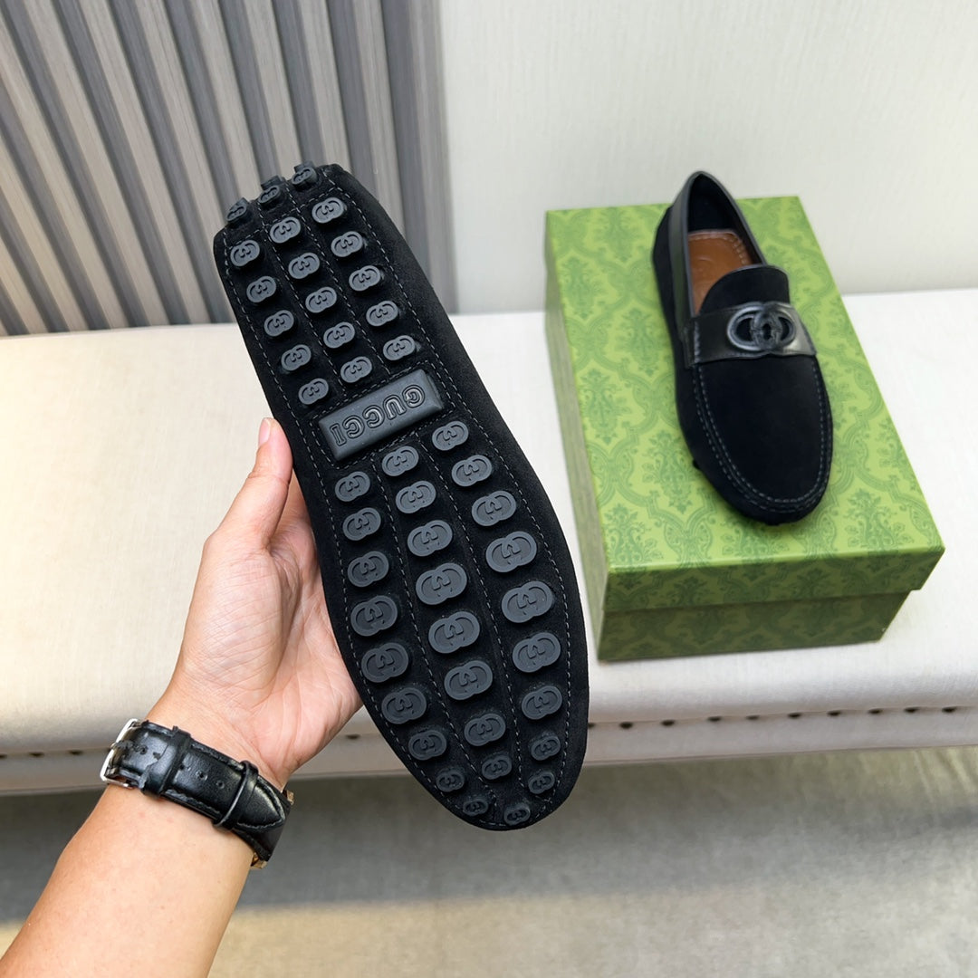Gucci Premium Leather Loafers