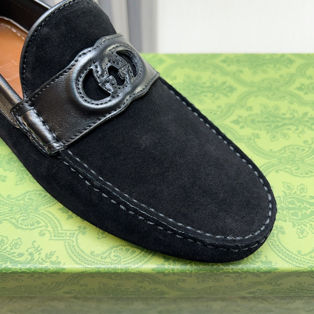 Gucci Premium Leather Loafers