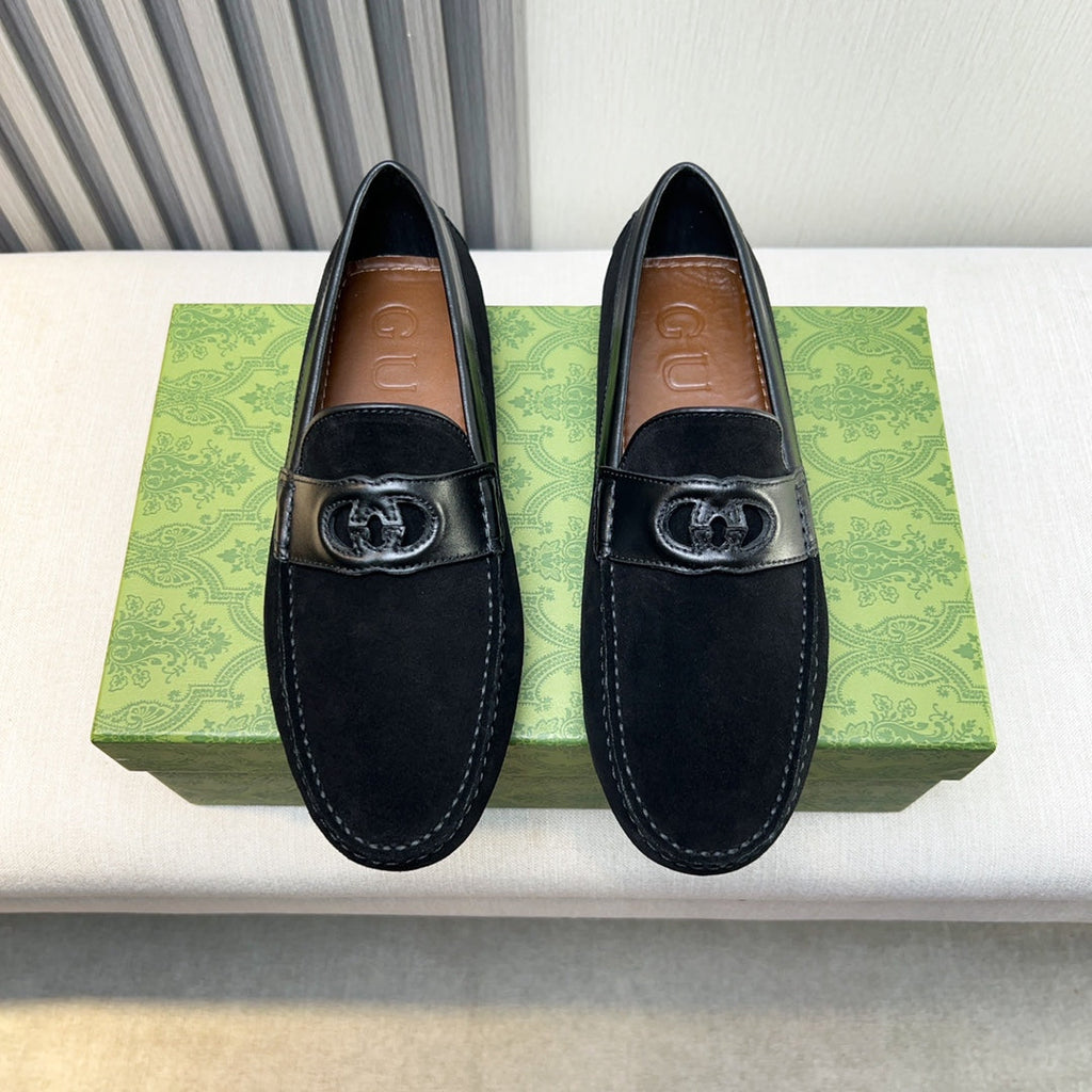 Gucci Premium Leather Loafers