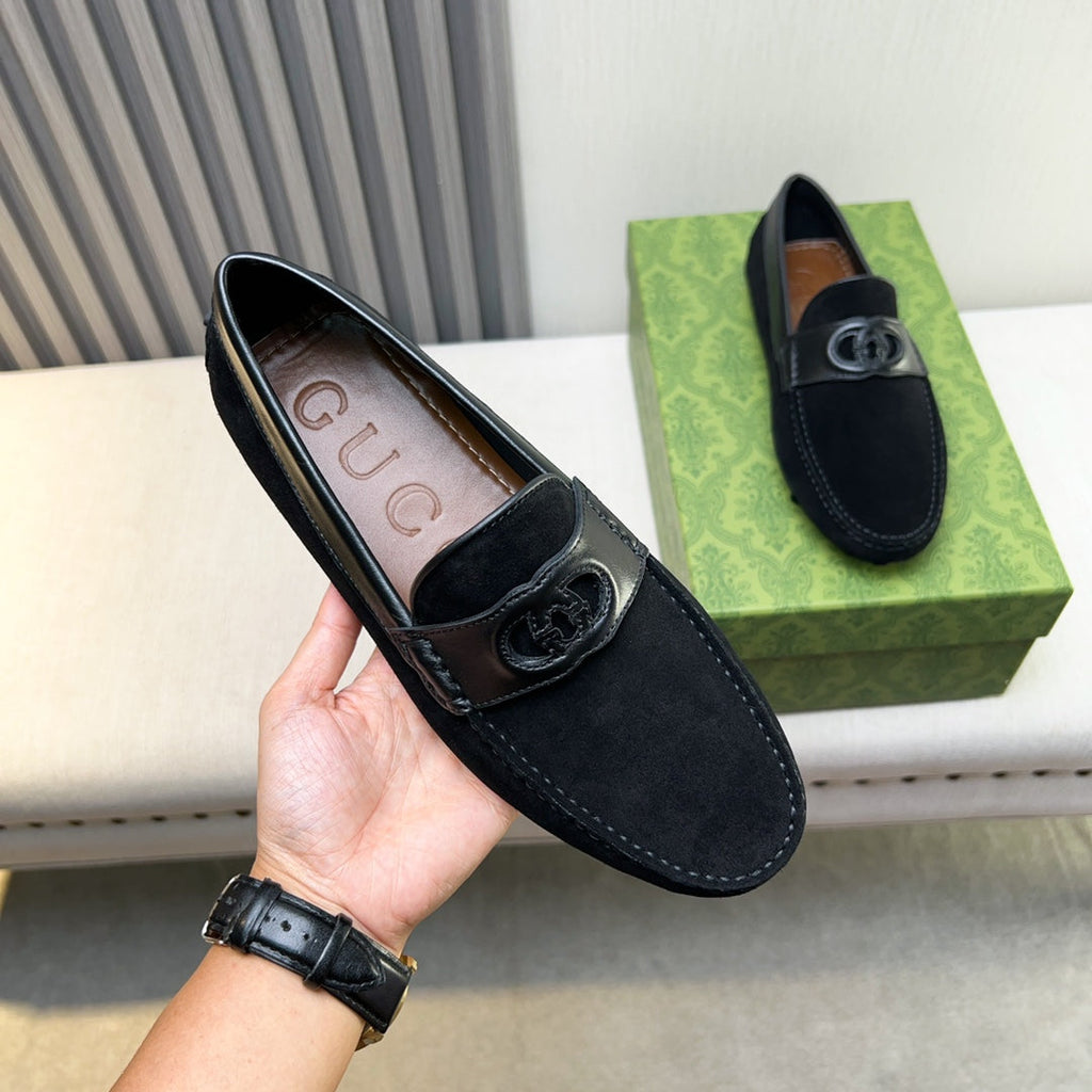 Gucci Premium Leather Loafers