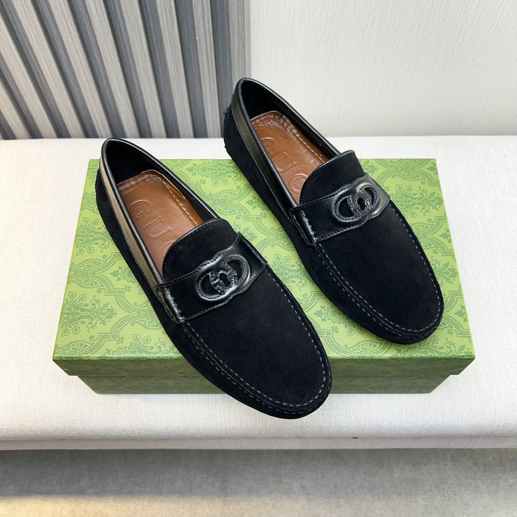 Gucci Premium Leather Loafers