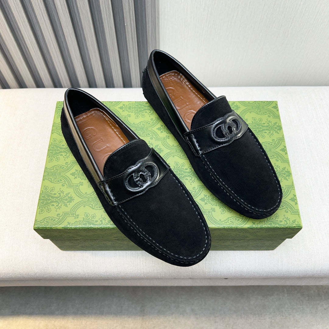 Gucci Premium Leather Loafers