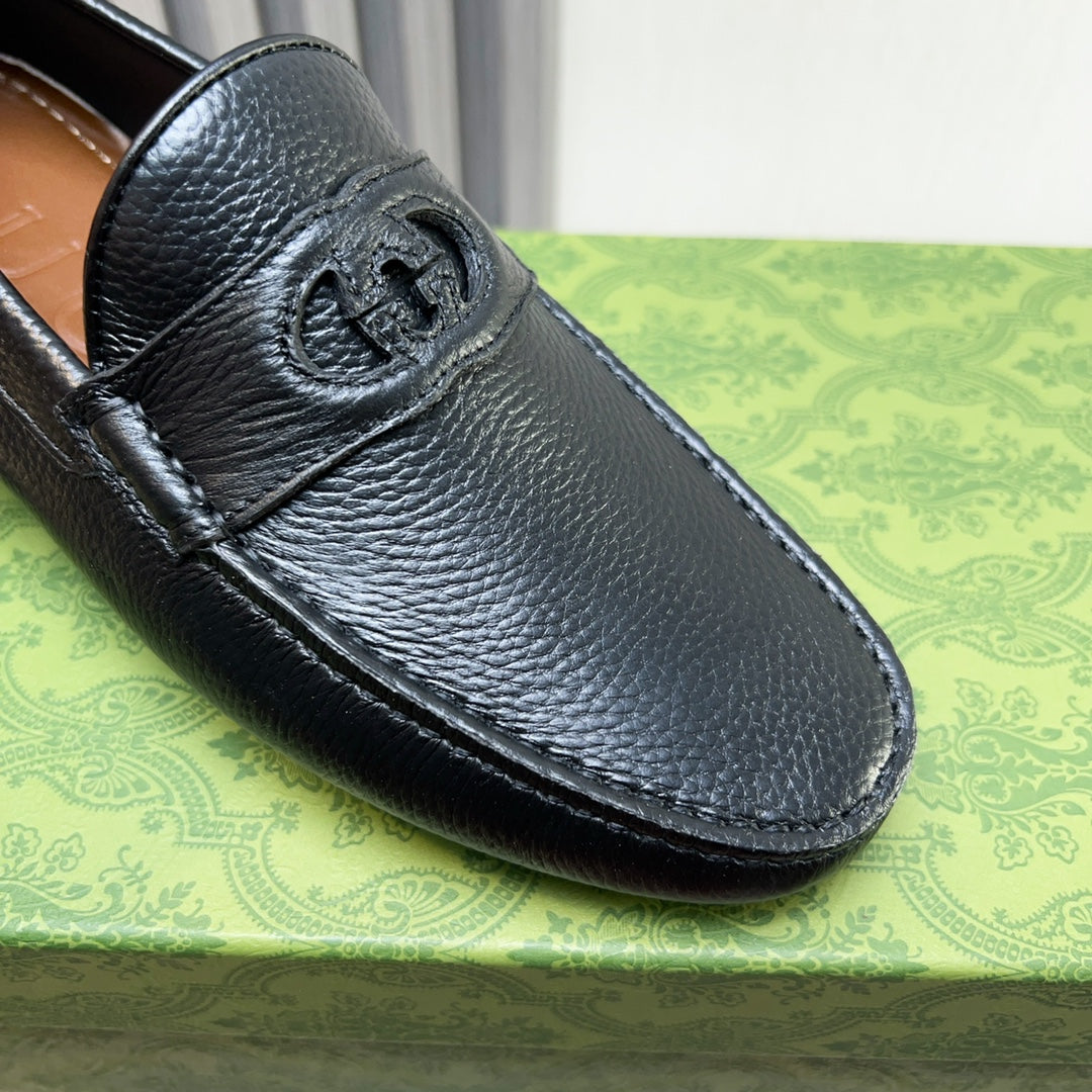 Gucci Premium Leather Loafers