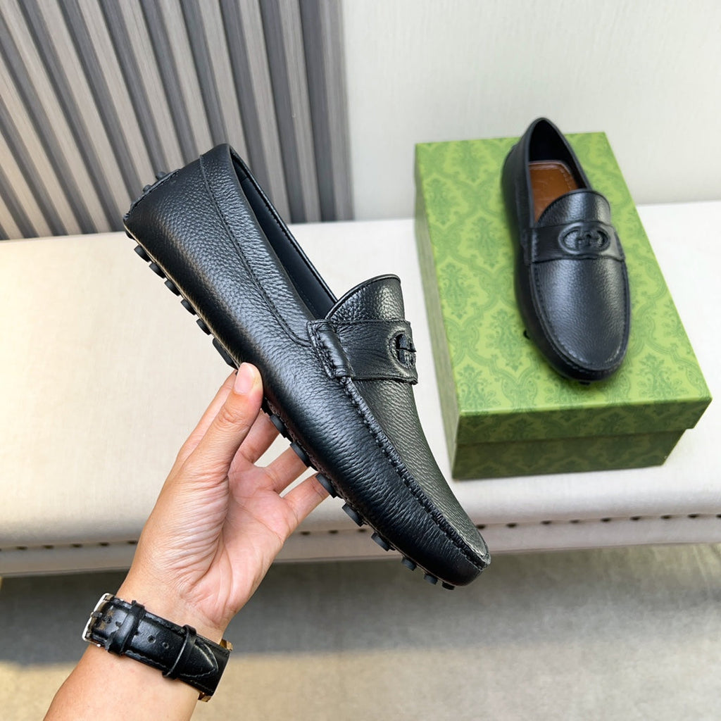 Gucci Premium Leather Loafers