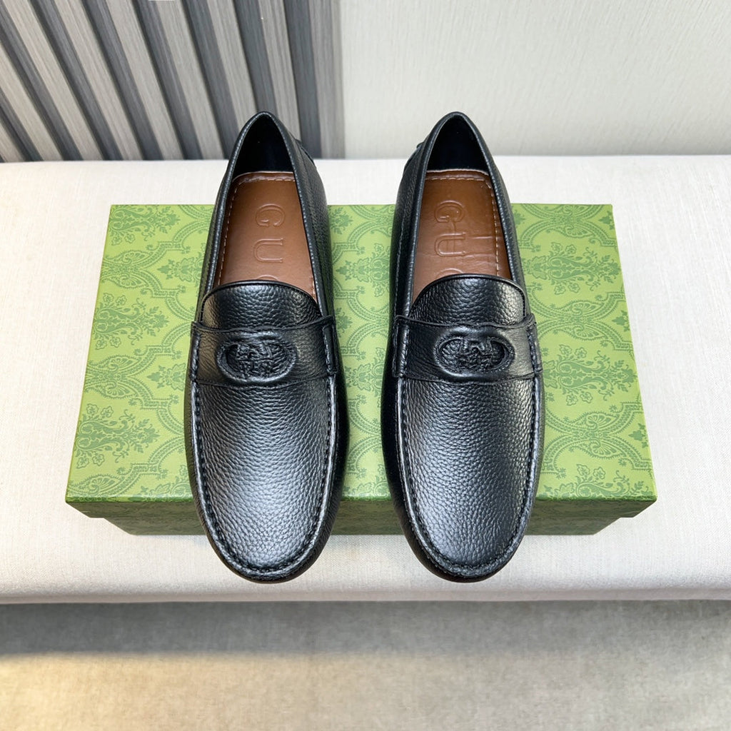Gucci Premium Leather Loafers