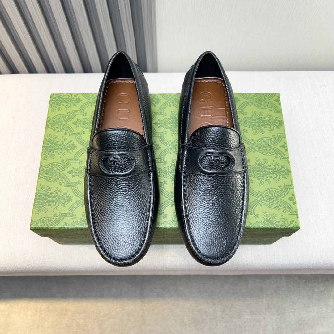 Gucci Premium Leather Loafers