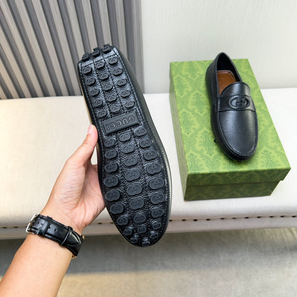 Gucci Premium Leather Loafers
