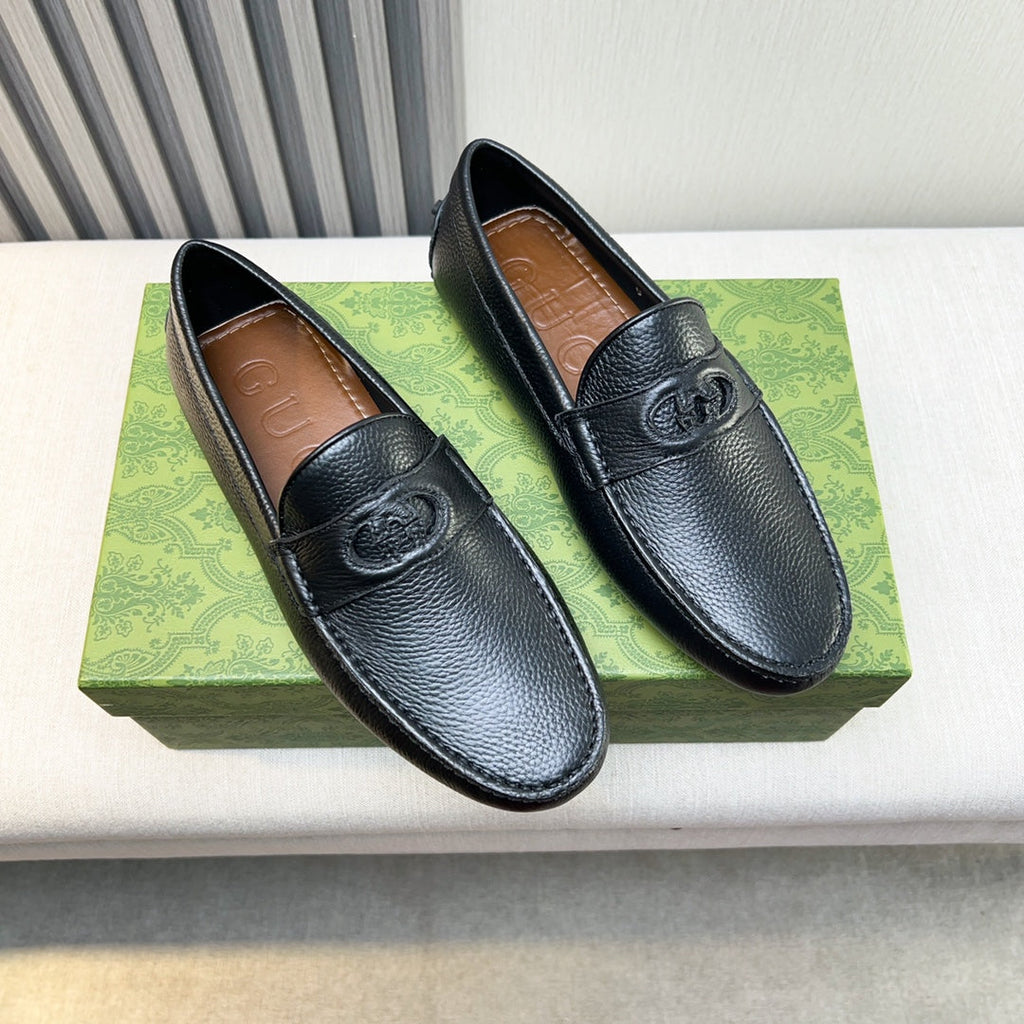 Gucci Premium Leather Loafers