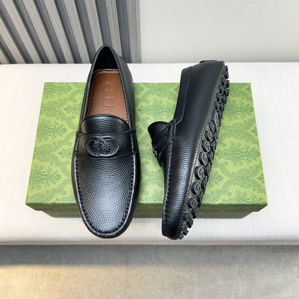 Gucci Premium Leather Loafers