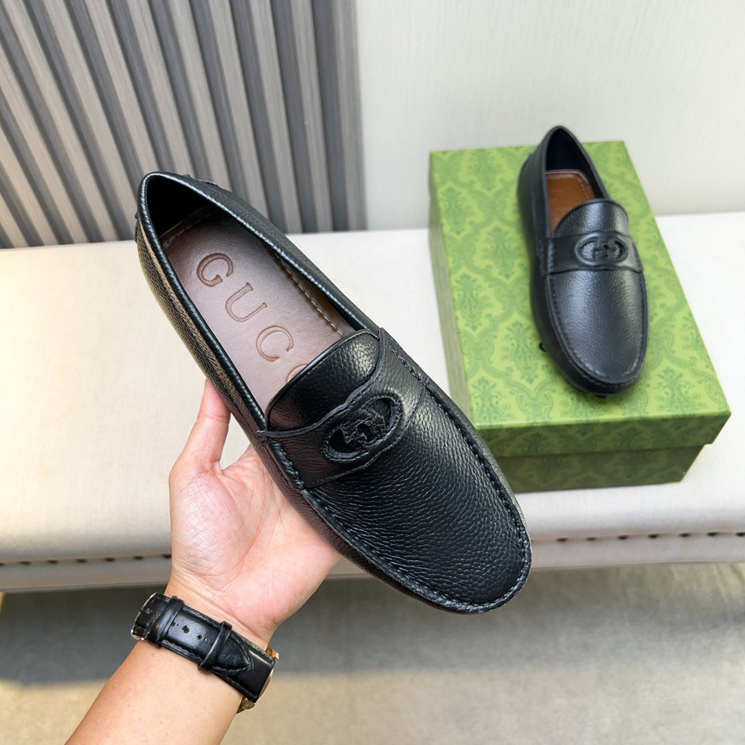 Gucci Premium Leather Loafers