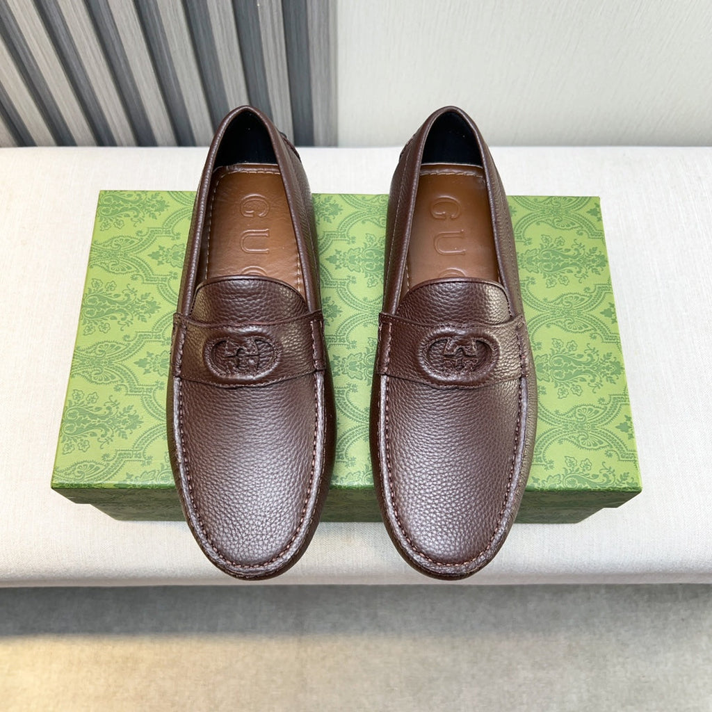 Gucci Premium Leather Loafers