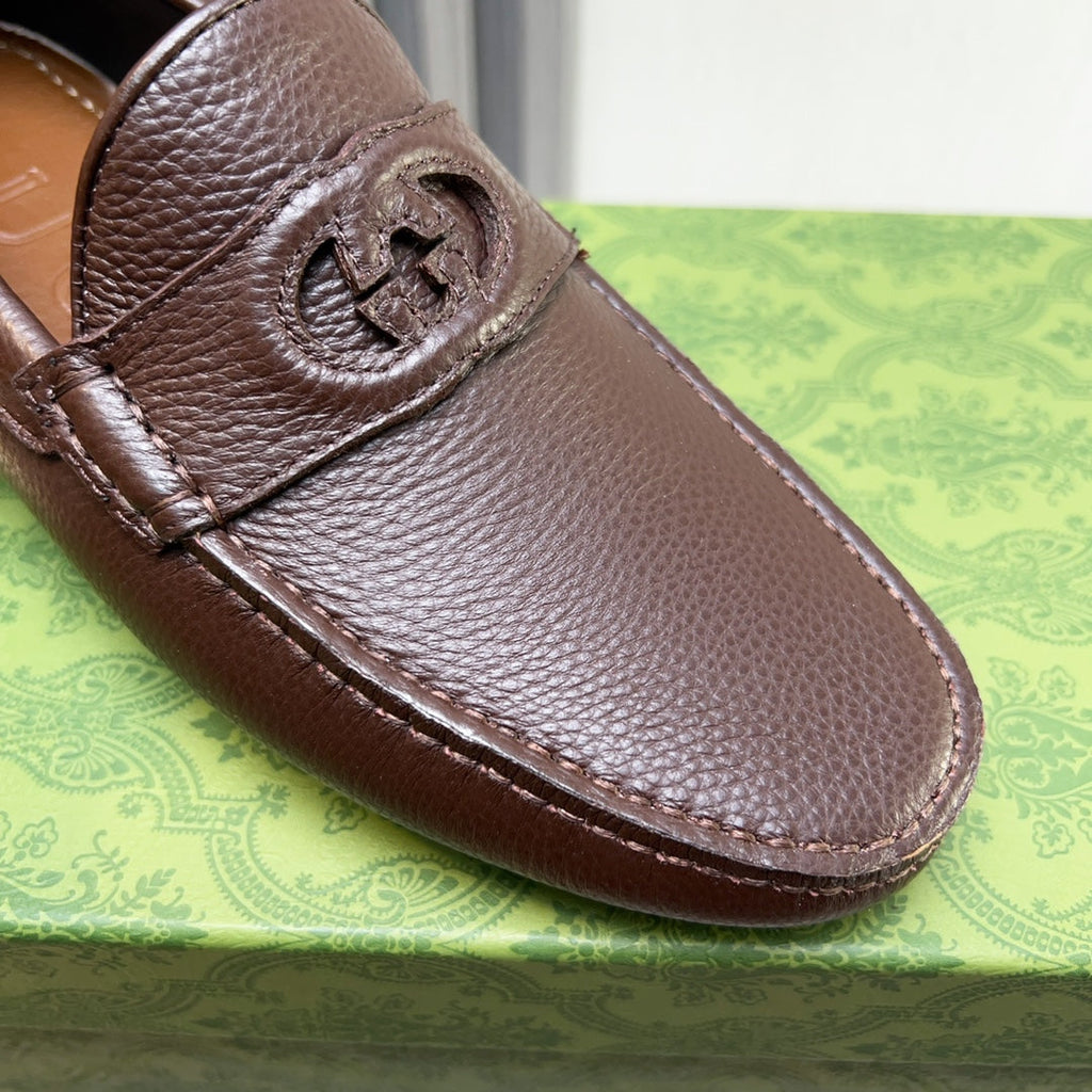 Gucci Premium Leather Loafers