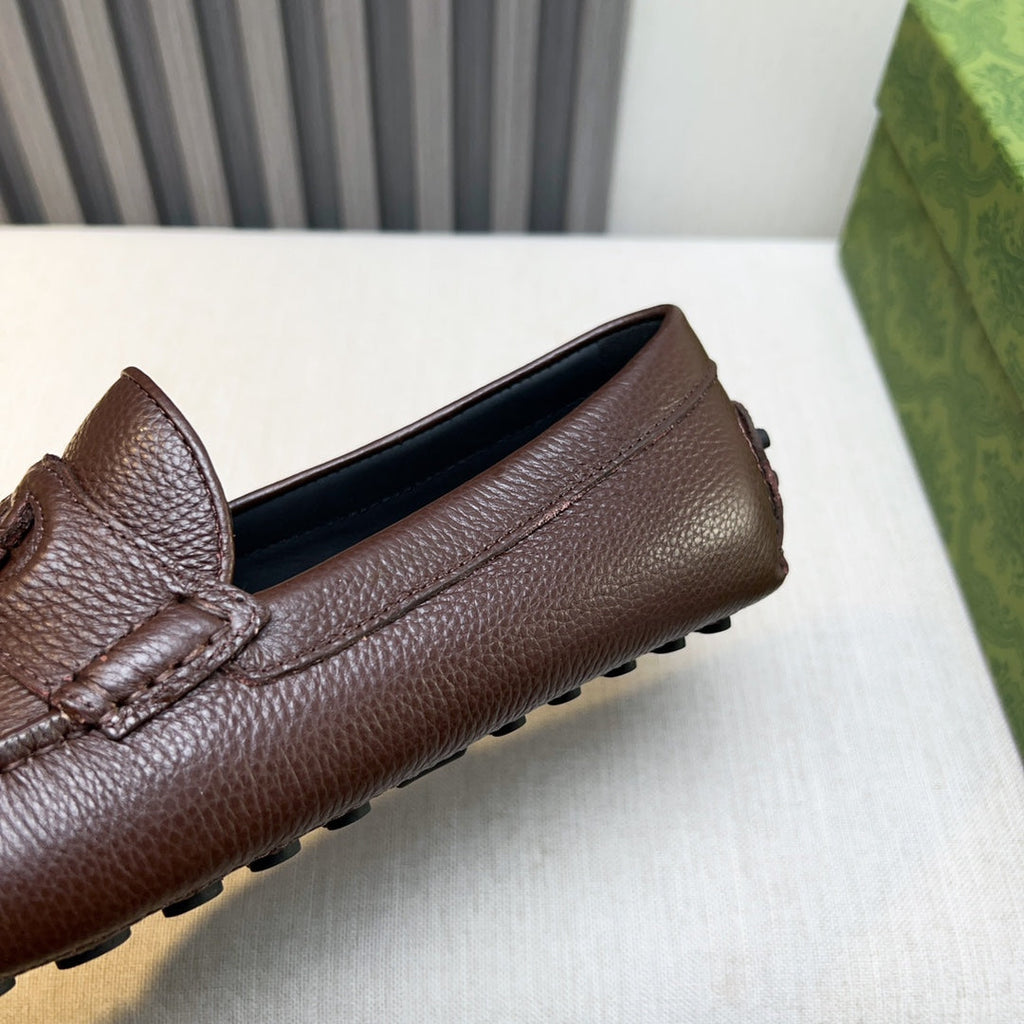 Gucci Premium Leather Loafers
